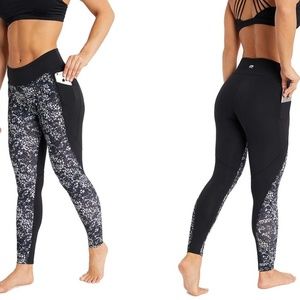 NWT Marika 27" The Legging Black Shark stone  M